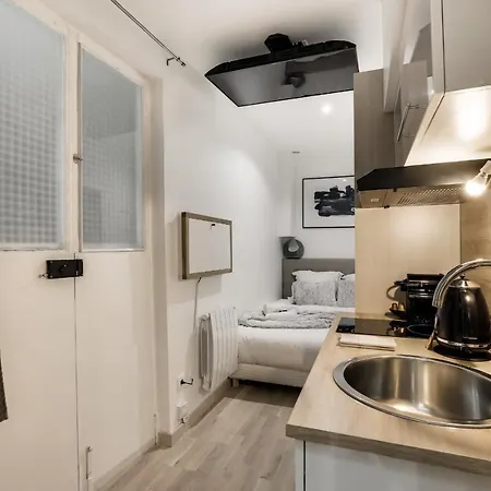 アパート Luxe Studio With Jacuzzi - Grands Boulevards